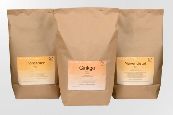 hippophil® Vorteilspaket Kräuter: Ginkgo-Mariendistel-Flohsamen
